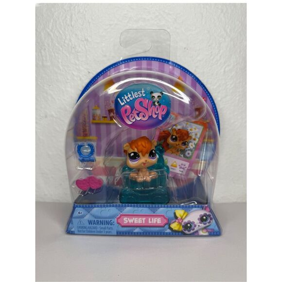 Littlest Pet Shop LPS Sweet Life Gen 7 Full Set of 4 Collectible Figures NEW - Picture 3 of 7